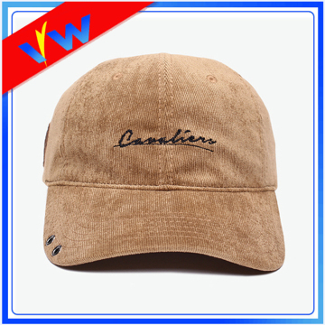 Custom Corduroy Embroidery Baseball Cap