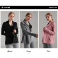 Custom Ladies Essential Yoga Track Jacket High Quality