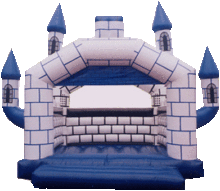 Inflatable castle house