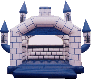 Inflatable castle house