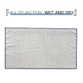 Waving Texture Microfiber Wafflle Cleaning Cloth With Logo