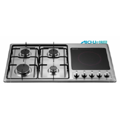 Cooktops múltiplos de aço inoxidável