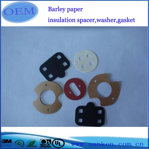 Barley paper insulation spacer,washer,gasket