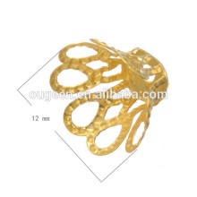 large hole crimp bead cord end cap beads