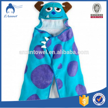 Baby Hooded Bath Towel Wrap Kids Hooded Beach Towels