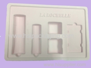 Cosmetics Blister Flocked Tray 