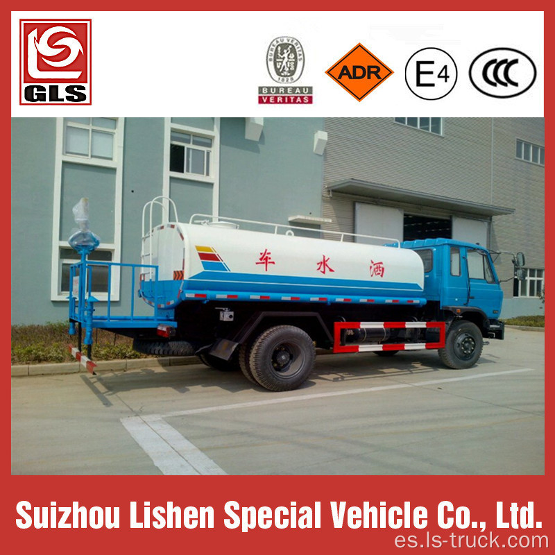 Dongfeng 10000L agua tanque carro 170HP Rhd