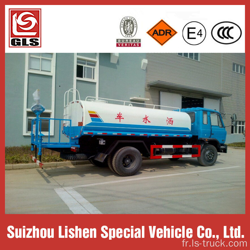 Dongfeng 10000L eau réservoir camion 170Ch Rhd