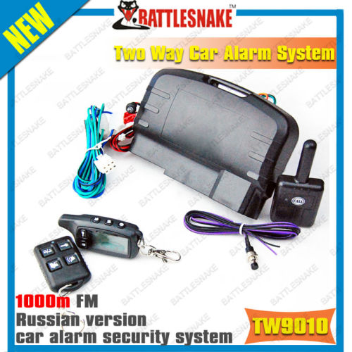 Russian version Two way car alarm TOMAHAWK TW9010