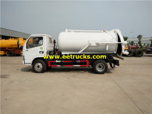 6000 Litres 140hp Fecal Suction Vehicles