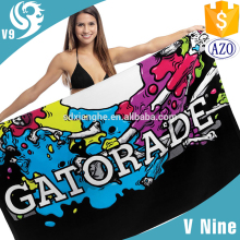 Luxurious quality many patterns customed beach towel photo print
