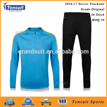 Warm tracksuit football shirt design thailand quality training tracksuit set full set cheap mens tracksuit football