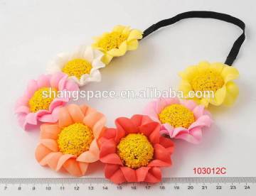 Latest Fashion professional large flower headband