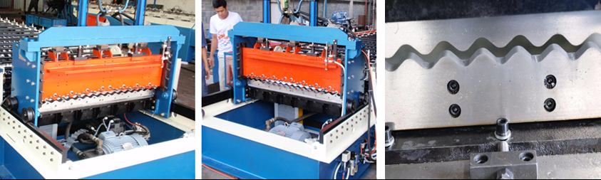 Zhongtuo double layer roofing sheet roll forming machine with good quality