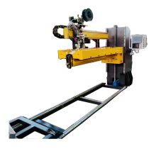 New Design Lifting Laser Straight Seam Welding Machine for Heating Pipes