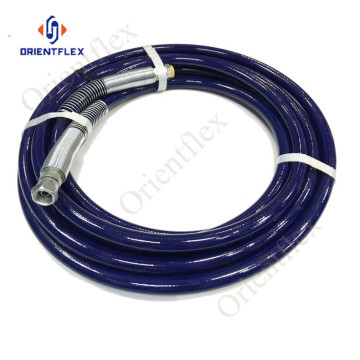 high pressure spraying machine hose for solvent 500bar