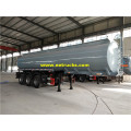 40000 Lít Tri-axle Chất lỏng ăn mòn Tanker Semi-trailers