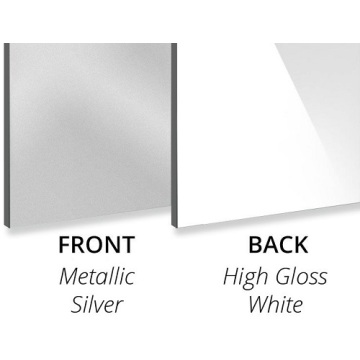 3MM Metallic Silver Aluminium Composite Panel