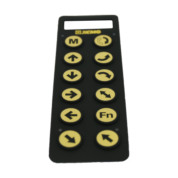 Radium Vulture Pervious To Light Silicone Rubber Keyboard