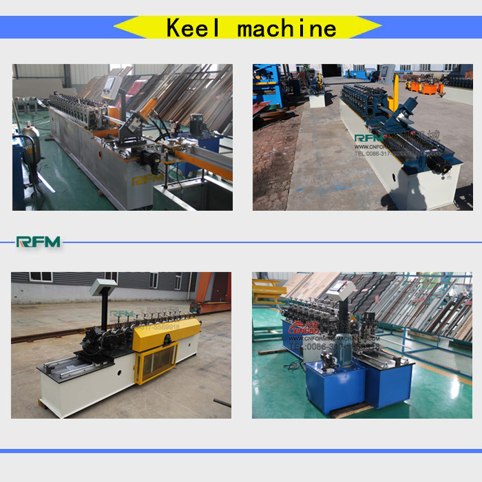 Metal drywall track roll forming machine for india