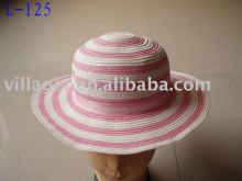 paper braid hat, children hat