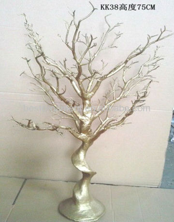 Gold Wedding Plastic Tree