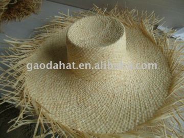 raffia hat body with no vent/hat bodies/body cap