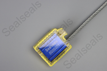 ISO 17712 Cable Seals With Clear Plastic Shell