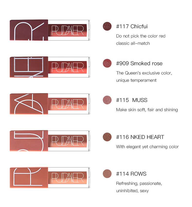 Matte Velvet 5 Colors Set Liquid lipstick Long Lasting Waterproof Lip Makeup Wholesale Private label