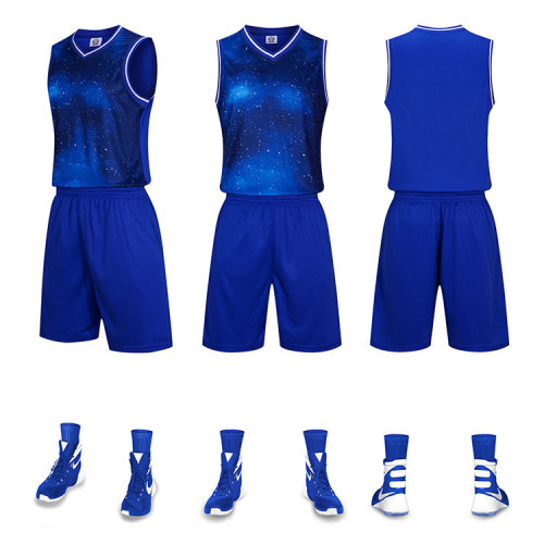 100 polyester customized sublimation basketball jersey