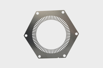 Squirrel-cage motor rotor cores and lamination