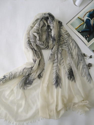 cashmere print shawl
