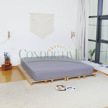 Conductive Bed Fitted Sheet For ESD Earthing