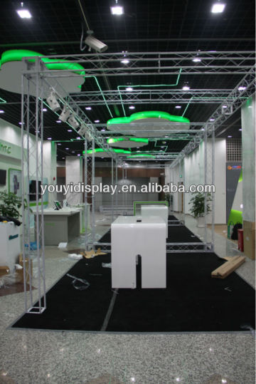 truss booth display for exhibition