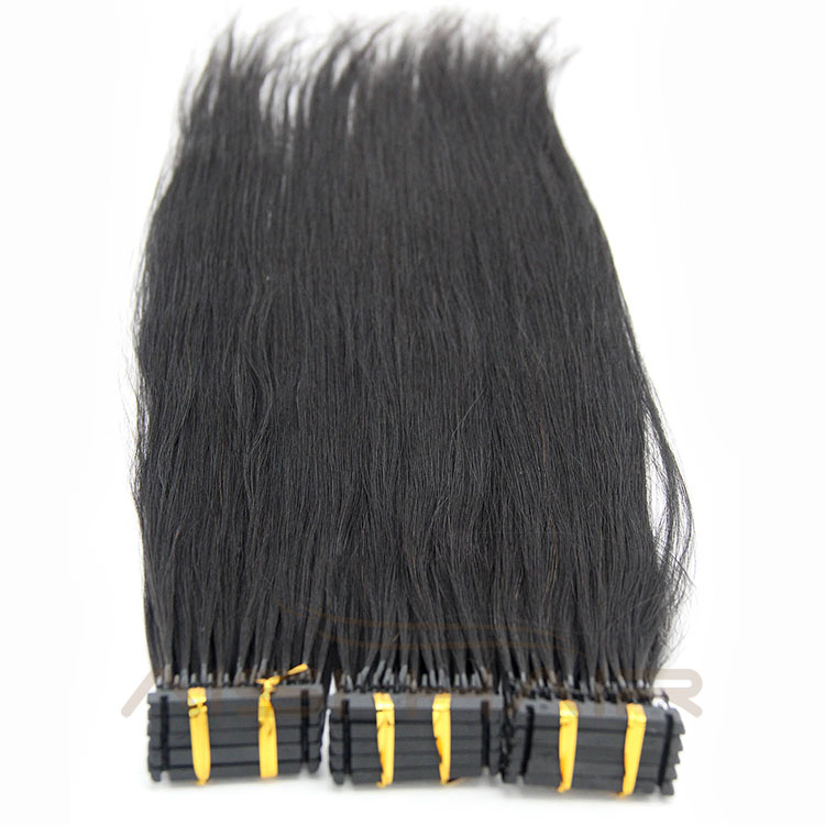 Aisi Hair 2018 New Arrival 6D Hair Extension Double Drawn Human Hair 6D Extensions Cuticle Aligned