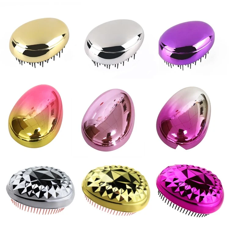 Small Portable Glittler Detangling Hair Brush for Travel