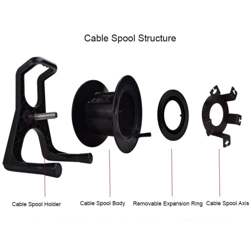 Audio luidspreker mobiele kabelspoel
