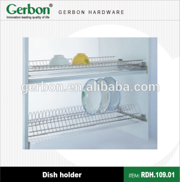 two layer iron dish drainer