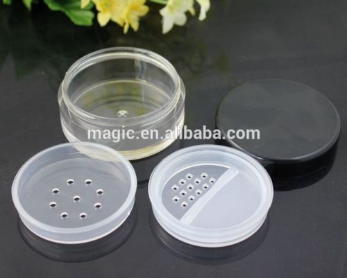 rotating sifter jar,loose powder case with sifter,loose powder case