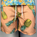 Männer benutzerdefinierte Ananas Muster Strand Männliche Shorts