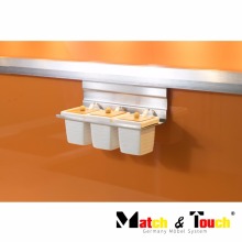 Industrial design 304 Ceramic Spice Holder - Square-Shaped