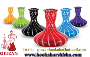 Top Quality Colored Medium Size Hookah Bottle