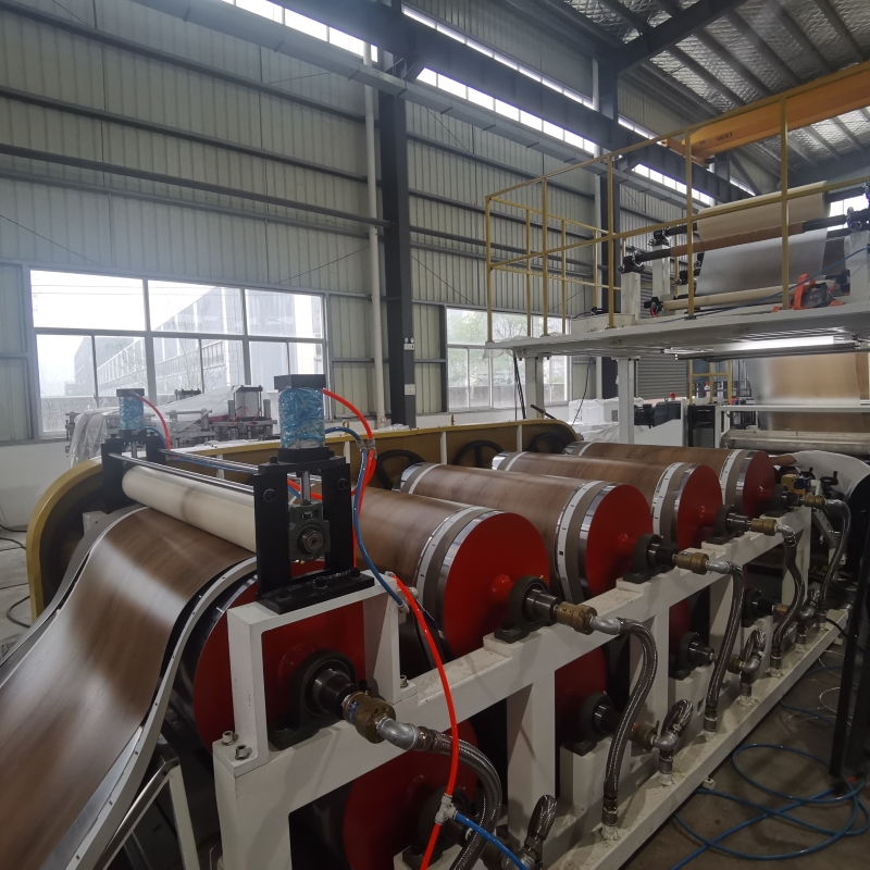 flexible Loose Lay LVT Flooring Vinyl Extruder 