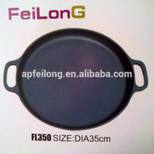 round cast iron griddle pan