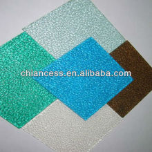glittering embossed polycarbonate solid pc sheet as decorative