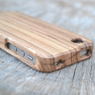 Zebra Waterproof Iphone 4 Wooden Cases ,wood Skins For Iphone