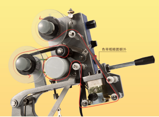 Hand Impulse Ribbon Printer (code printer)