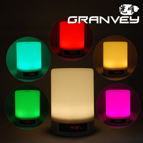 Dimmable LED Touch Light RGB Bluetooth Speaker Touch Light kids rechargeable led night light