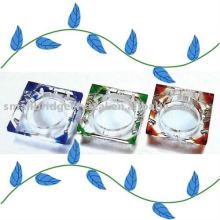 Crystal colourful Ashtray