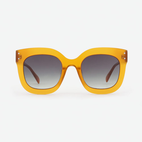 Steffy Square-framed Acetate Women's Sunglasses